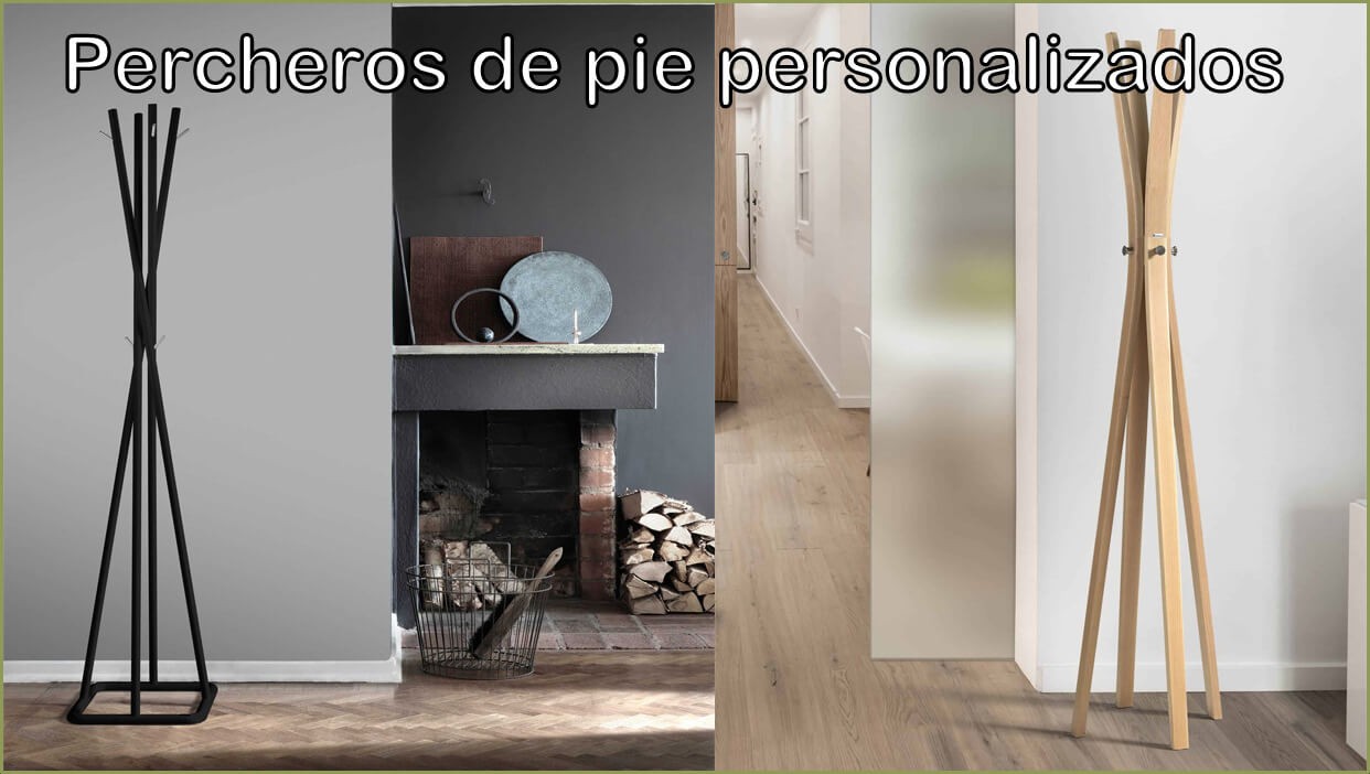 PERCHEROS DE PIE MODELOS PERSONALIZABLES